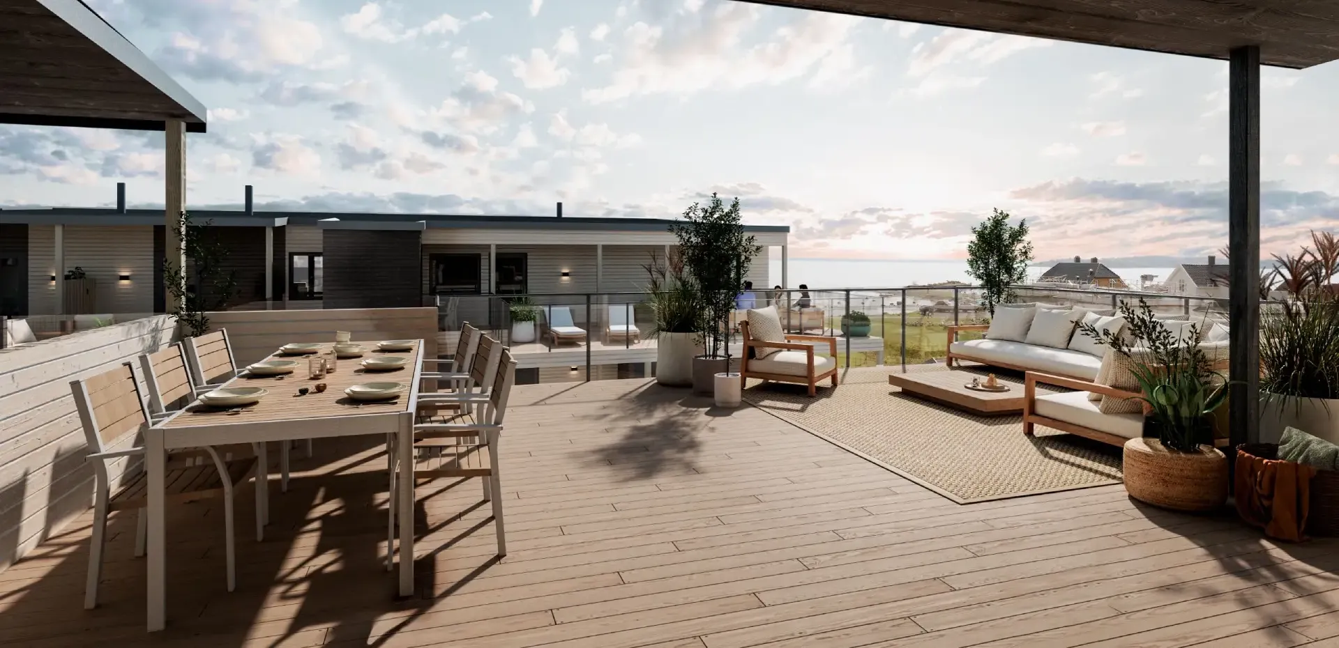 Et bilde av eiendomsprosjektet Strandhagen